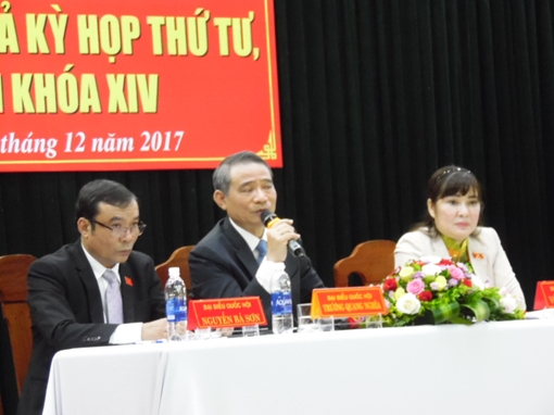 Nóng vấn đề chống tham nhũng trong cuộc tiếp xúc cử tri Đà Nẵng